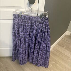 Custom Haunted Mansion 50s style skirt